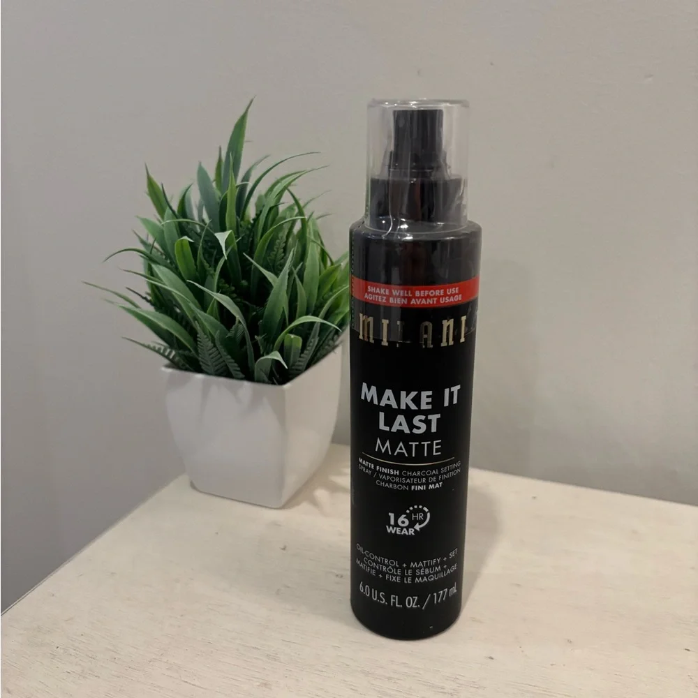 Milani Make It Last Matte Setting Spray 6oz Oil Control Long Lasting Makeup Mist